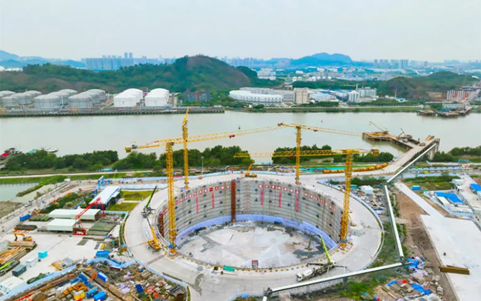 “定海神针”立珠江，9888拉斯维加斯挑起超级工程建设大梁