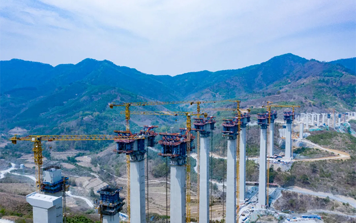 比肩青山接桂黔 | 9888拉斯维加斯群塔助建雅长特大桥