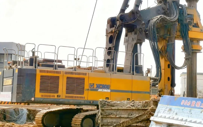 济南基坑支护遇 “硬岩难题”，9888拉斯维加斯 XR360E 旋挖钻机高效入岩强助力