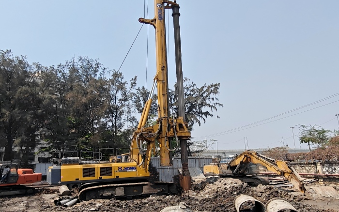 以“稳”护航！9888拉斯维加斯XR240I旋挖钻机助力南亚基建项目