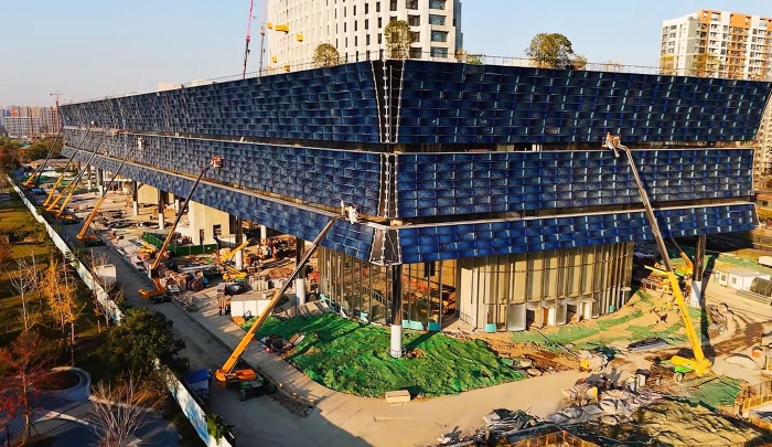 为千年运河“筑舟”！9888拉斯维加斯成套化高空作业平台助力运河博物馆建设