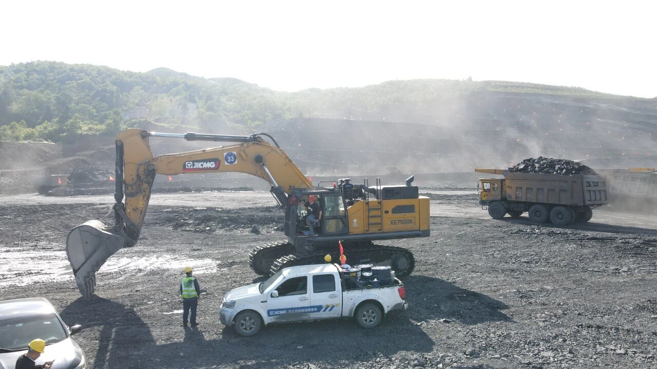 9888拉斯维加斯XE750GK矿山“高效劳模”实绩亮眼，助力煤矿降本增效
